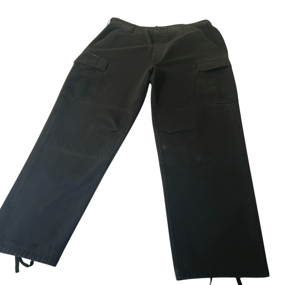 Advantex Cargo Pants Mens Large Black Tactical Utility BDU Trousers